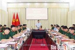 Triển khai toàn diện, hiệu quả công tác quốc phòng, quân sự địa phương 6 tháng đầu năm 2025